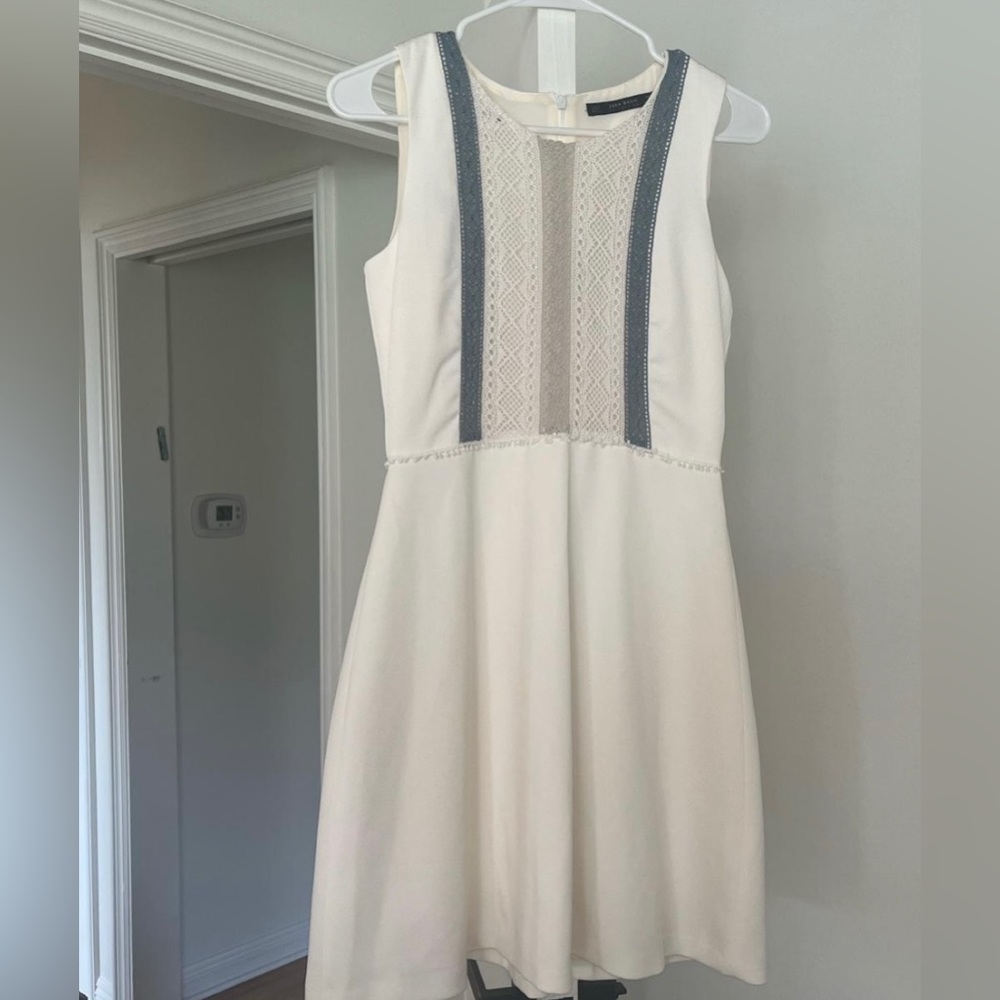 Zara white dress